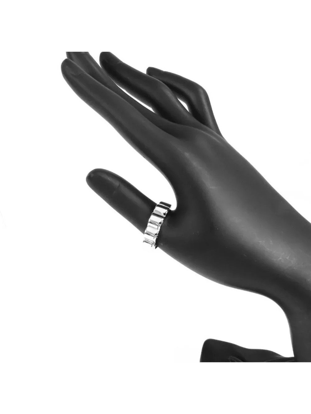 Chanel Profile de Camellia White Gold 18k 62 Ring
